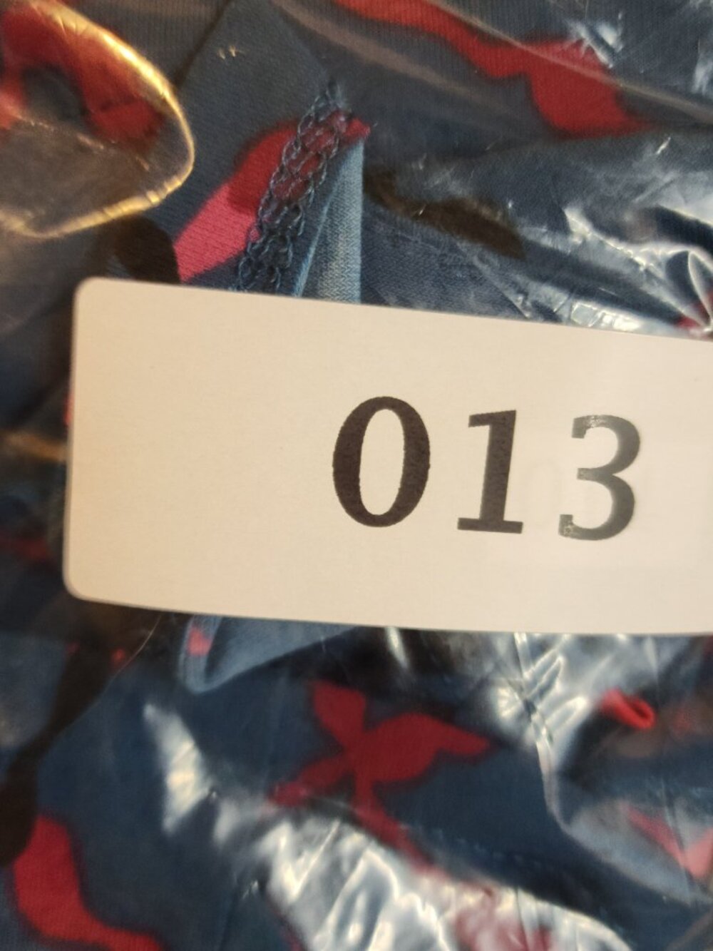 Classic Feminine Ruched Midi Dress Blue Abstract Print Workwear Office Chic 10 - Picture 16 of 16